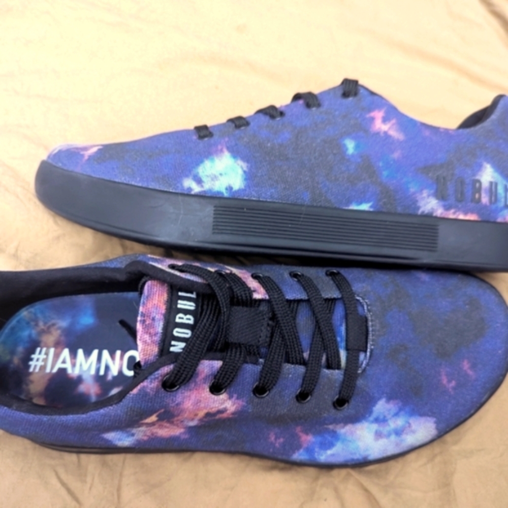 NOBULL Midnight Tie Dye Canvas Trainer